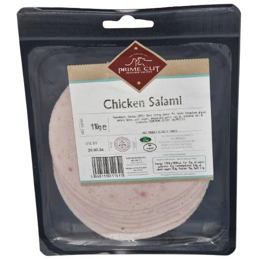KOSHER CHICKEN MORTADELLA PRIME CUT 110 GR.