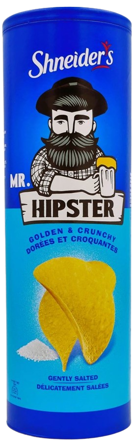 KOSHER CHIPS GOLDEN & CRUNCHY MR. HIPSTER 170GR.