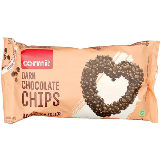KOSHER CHOCOLATE CHIPS 50% CARMIT KLP 200 GR.