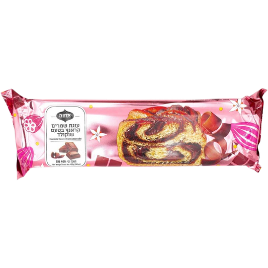 KOSHER CHOCOLATE KRANZ YEAST CAKE ACHVA 400 GR.