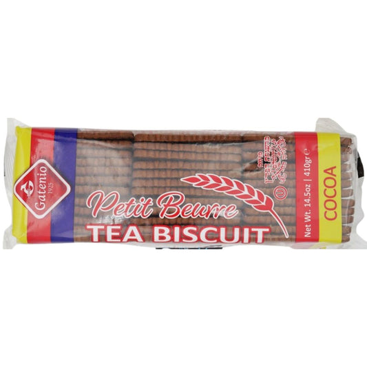KOSHER COCOA PETIT BEURRE BISCUITS GATTEGNO 410 GR.