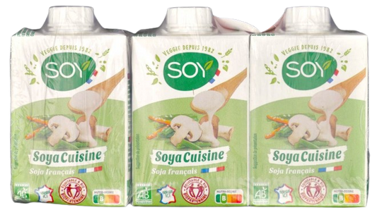 KOSHER COOKING WHIP SOY CREAM UHT KLP 3 X 20 CL.
