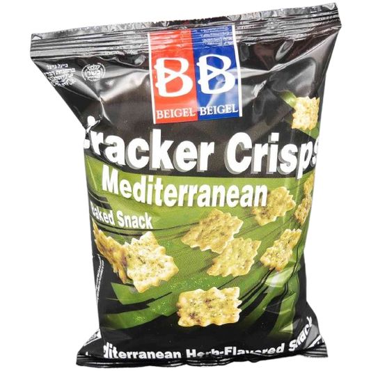 KOSHER CRACKERS CRISPS MEDITERRANEAN HERBS 260 GR.