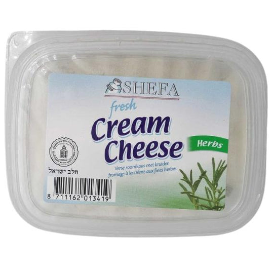 KOSHER CREAM CHEESE WITH HERBS SHEFA 150 GR.