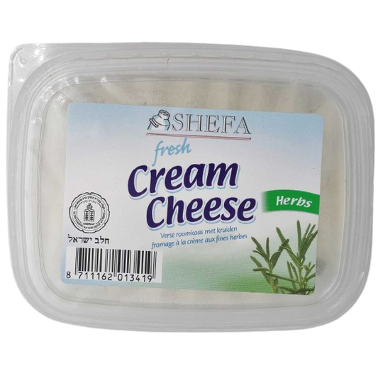 KOSHER CREAM CHEESE WITH HERBS SHEFA 150 GR.