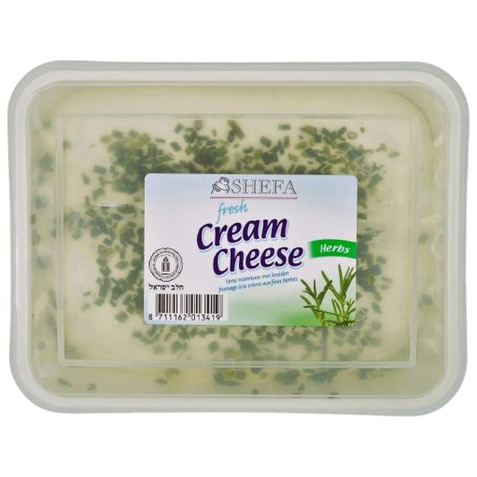 KOSHER CREAM CHEESE WITH HERBS SHEFA 1 KG.