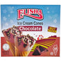 KOSHER DAIRY CHOCOLATE CONE ICE CREAM ELISHA 6 X 72 GR.