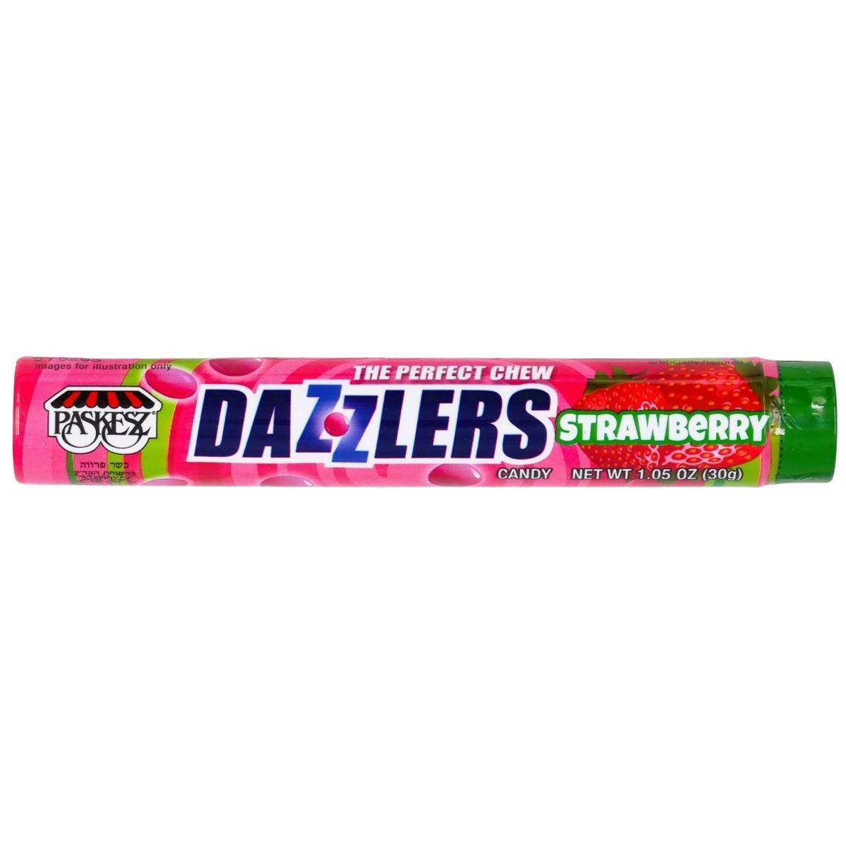 KOSHER DAZZLERS STRAWBERRY PASKESZ 30 GR. 
