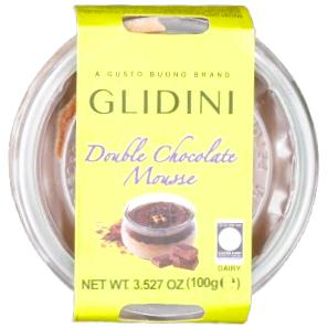 KOSHER DOUBLE CHOCOLATE MOUSSE  DAIRY DESSERT 100 GR.