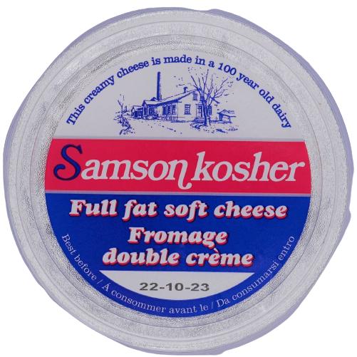  KOSHER FULL FAT CREAM CHEESE  SAMSON 150 GR.
