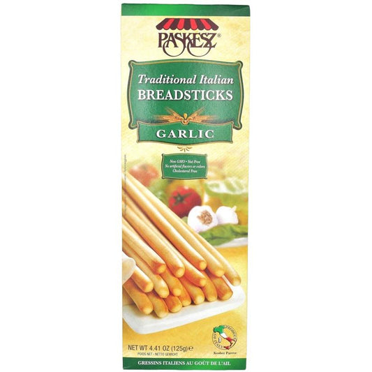 KOSHER GARLIC BREADSTICKS  PASKESZ 125 GR.