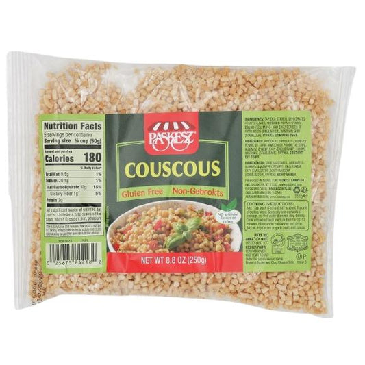 KOSHER GLUTEN FREE COUSCOUS  PASKESZ KLP 250 GR.