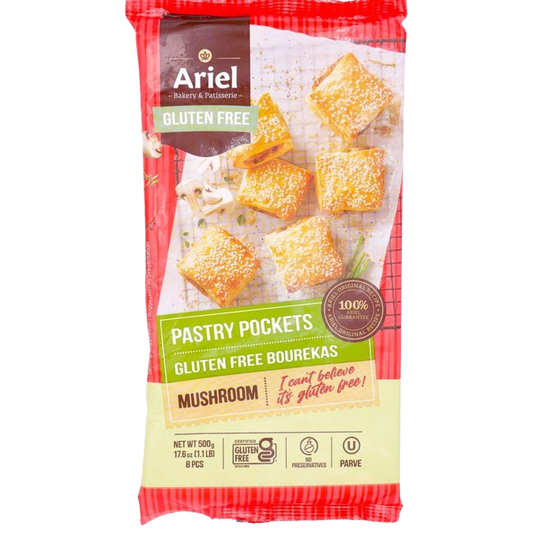 KOSHER GLUTEN FREE  MUSHROOM POCKETS