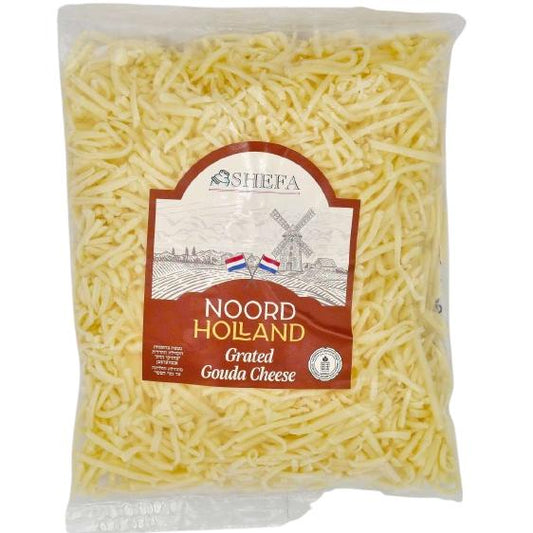 KOSHER GRATED GOUDA CHEESE SHEFA 400 GR.