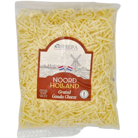 KOSHER GRATED GOUDA CHEESE SHEFA 400 GR.