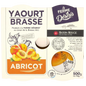 KOSHER GREEK YOGURT APRICOT BR 4 X 125 GR.