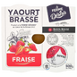 KOSHER GREEK YOGURT STRAWBERRY BR 4 X 125 GR.