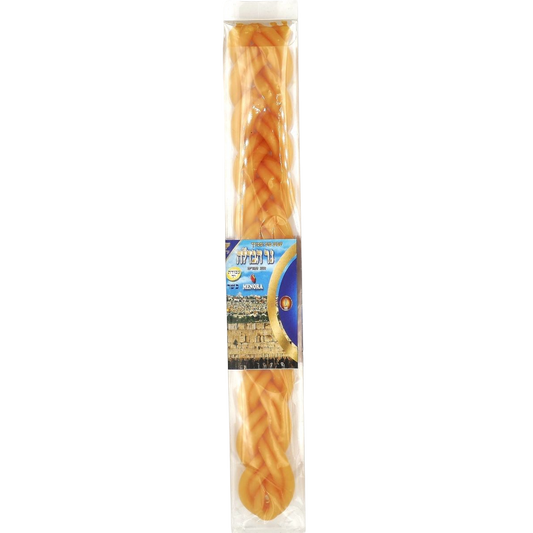 KOSHER HAVDALA CANDLE 28 CM BEESWAX