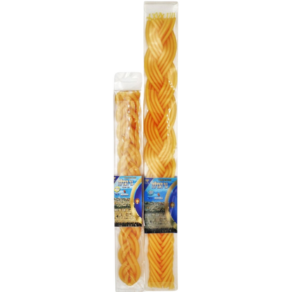 KOSHER HAVDALA CANDLE 28 VS 36 CM BEESWAX