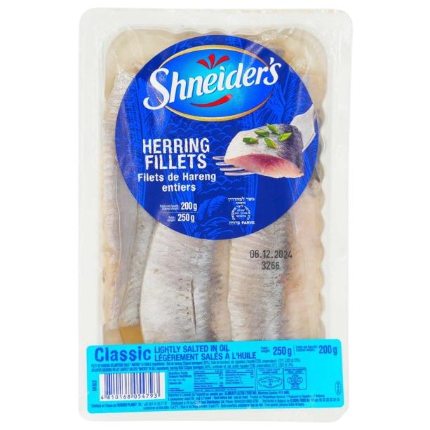 KOSHER HERRING FILLET IN OIL 250 GR.