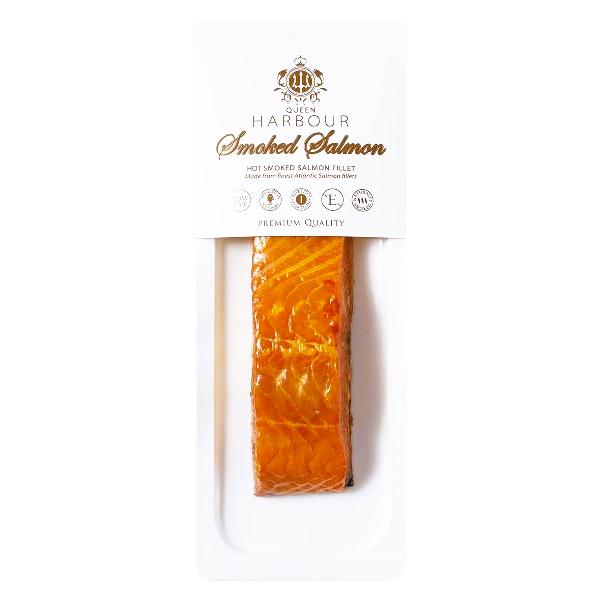 KOSHER HOT SMOKED SALMON FILLET 140 GR.