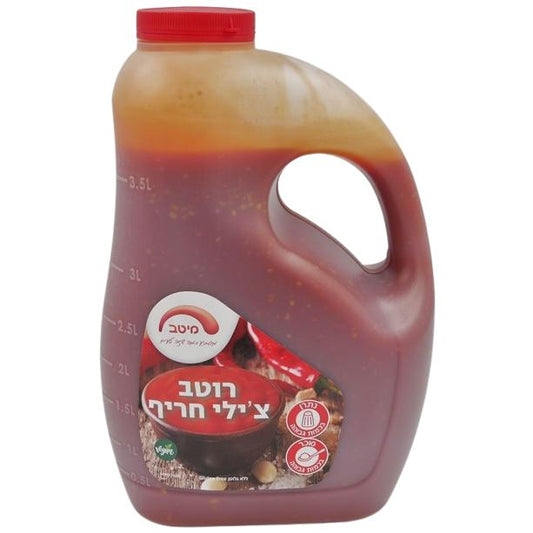 KOSHER HOT SPICY CHILI MEITAV  4 LT.