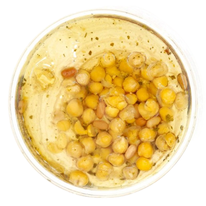 KOSHER HOUMUS CHEAKPEAS & PINE NUTS BR