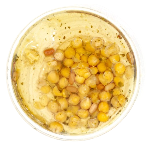 KOSHER HOUMUS CHEAKPEAS & PINE NUTS BR