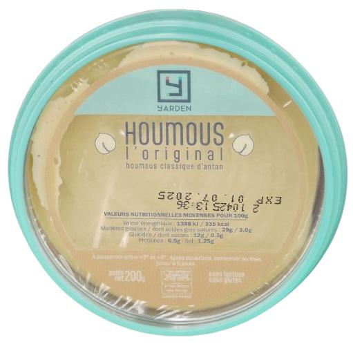 KOSHER HOUMUS YARDEN 200 GR.