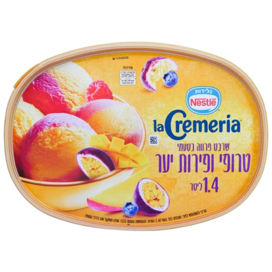 KOSHER  ICE CREAM NESTLE CREMERIA TROPICAL 1,4 LT