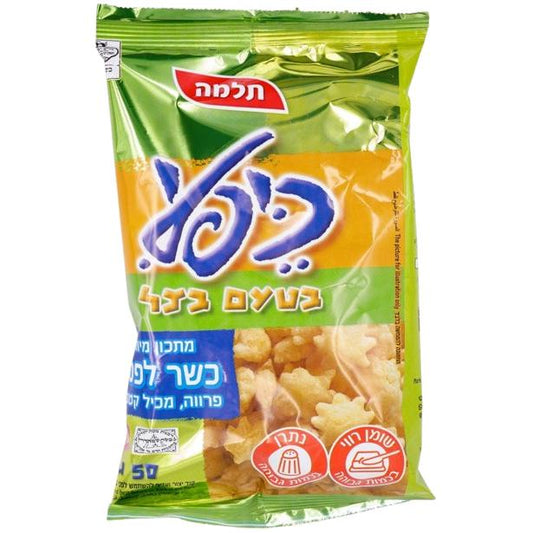 KOSHER KEFLI ONION SNACK TELMA 50 GR. 