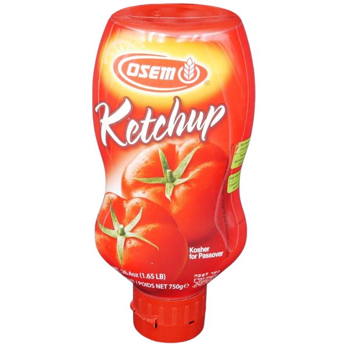 KOSHER  KETCHUP OSEM BADATZ KLP 750 GR.