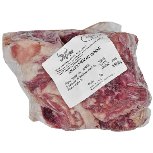 KOSHER LAMB NECK GLATT SL 1 KG.