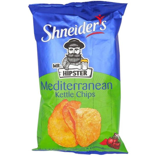 KOSHER  MEDITERRANEAN KETTLE CHIPS 120 GR.