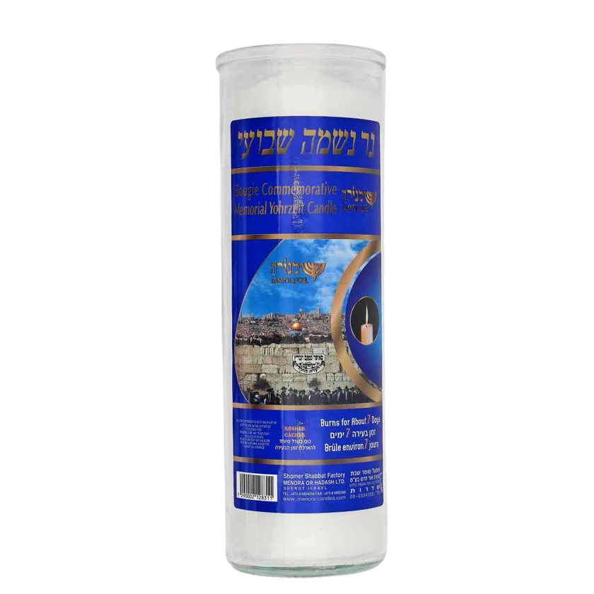 KOSHER MEMORIAL CANDLE 170 HR