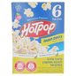 KOSHER MICROWAVE POPCORN BUTTER FLAVORERD 6 X 100 GR.