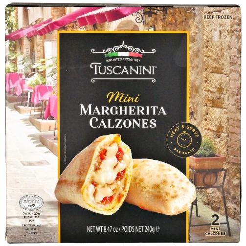 KOSHER MINI CALZONE MARGHERITA TUSCANINI 2 X 120 GR.