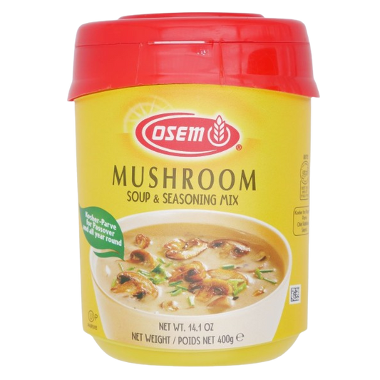 KOSHER MUSHROOM FLAVOURED SOUP POWDER  PARVE OSEM KLP 400 GR.