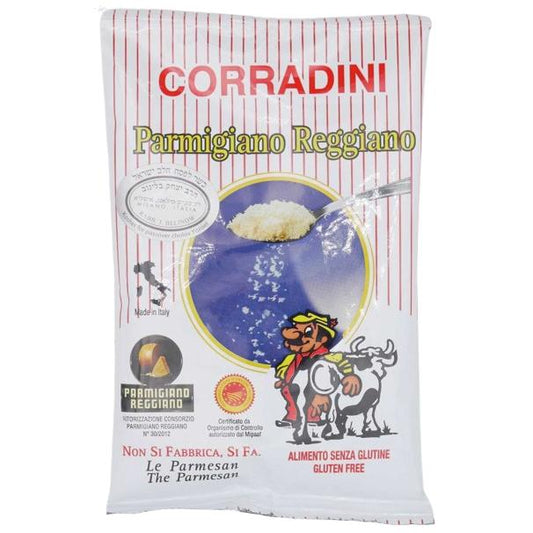KOSHER PARMIGIANO REGGIANO GRATED CHEESE DOP 100 GR.