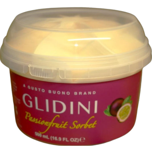 KOSHER PASSION FRUIT SORBET PARVE GB 500 ML