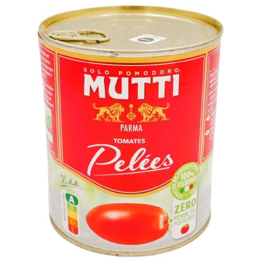 KOSHER PEELED TOMATOES MUTTI KLP 800 GR.