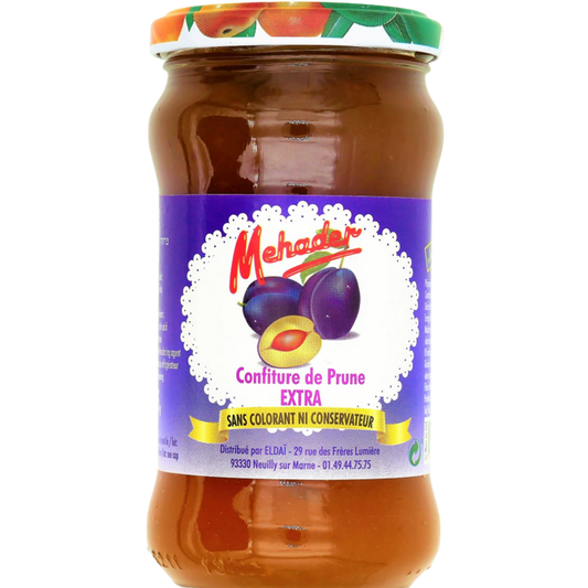 KOSHER PLUM JAM KLP MEHADER 375 GR.
