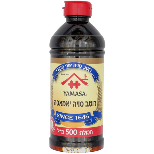 KOSHER PREMIUM SOY SAUCE YAMASA 500 ML.