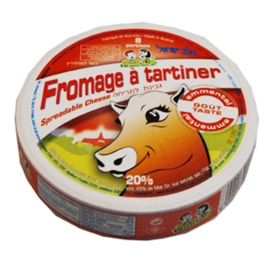 KOSHER PROCESSED EMMENTAL CHEESE  140 GR.