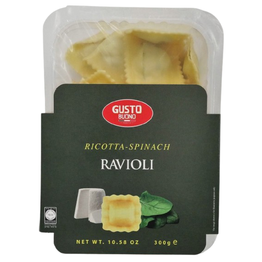 KOSHER RAVIOLI RICOTTA & SPINACH 300 GR