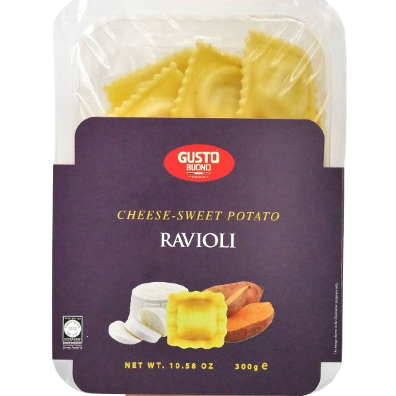 KOSHER RAVIOLI RICOTTA & SWEET POATO 300 GR.