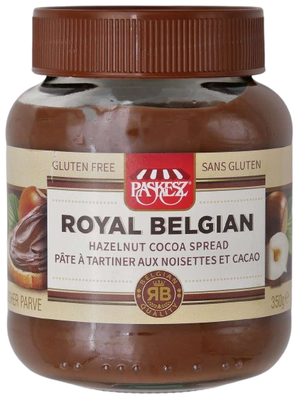KOSHER ROYAL BELGIAN HAZELNUT CREAM 350 GR.