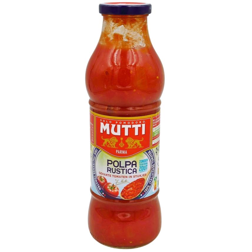 KOSHER RUSTIC TOMATO PULP MUTTI KLP 690 GR.