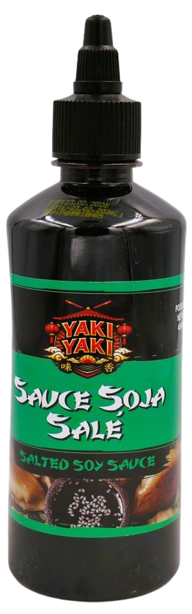 KOSHER SALTED SOY SAUCE SQUEEZE YAKI 450 ML.