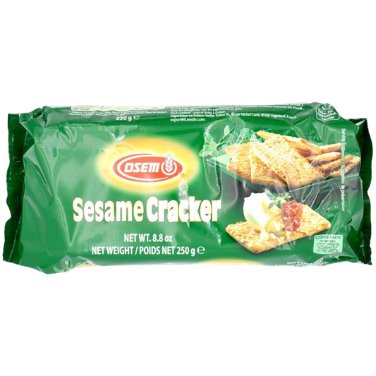 KOSHER SESAME CRACKERS OSEM 250 GR.